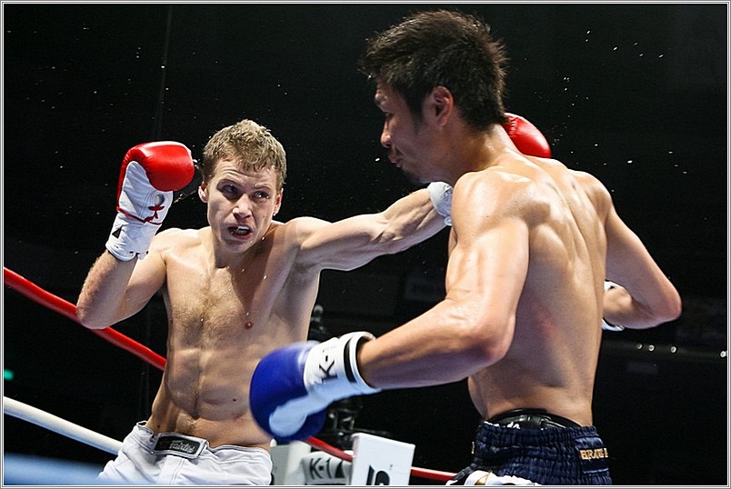 <b>K-1 Max World Torunament<br />Michal Glogowski<br />ring side interpreting<br />Tokyo, Japan</b><br />languages: Japanese, English, Polish
